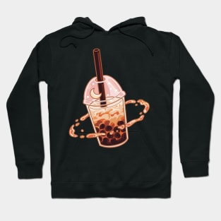 Brown Sugar Boba Milk Tea Space Hoodie